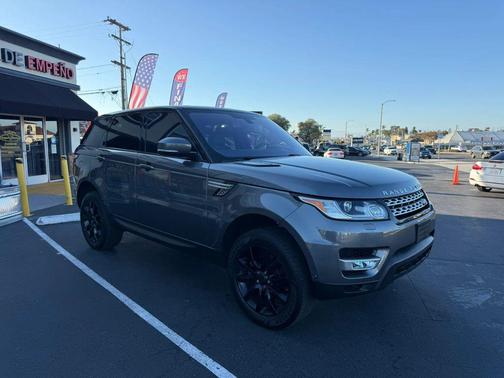 Gray 2016 Land Rover Range Rover Sport Supercharged HSE
