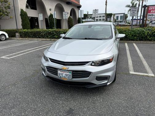 Silver 2018 Chevrolet Malibu Hybrid Base