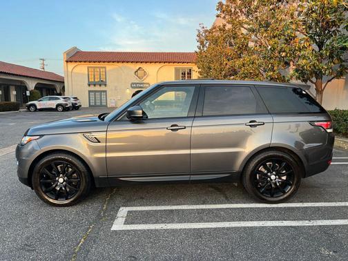 Gray 2016 Land Rover Range Rover Sport Supercharged HSE