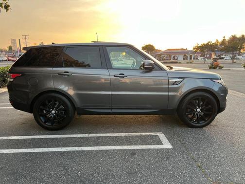 Gray 2016 Land Rover Range Rover Sport Supercharged HSE