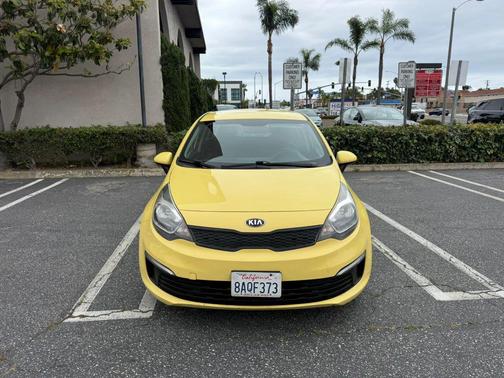 Yellow 2016 Kia Rio LX
