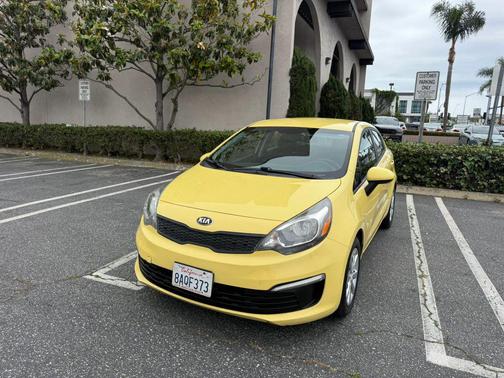 Yellow 2016 Kia Rio LX