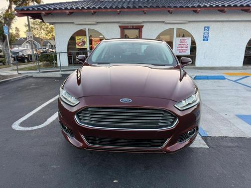 Burgundy 2016 Ford Fusion Energi Titanium