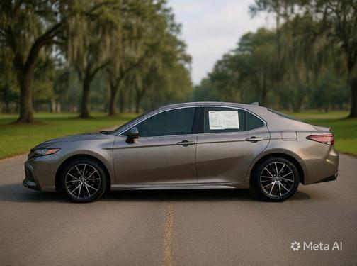 Predawn Gray Mica 2021 Toyota Camry SE
