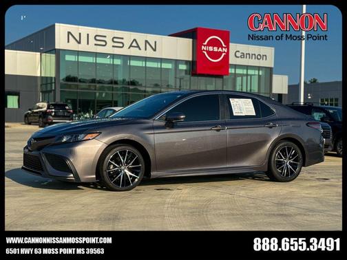 Predawn Gray Mica 2021 Toyota Camry SE