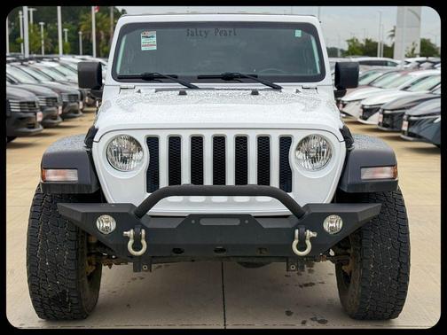 Bright White Clearcoat 2019 Jeep Wrangler Unlimited Sport