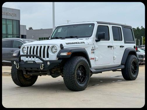 Bright White Clearcoat 2019 Jeep Wrangler Unlimited Sport