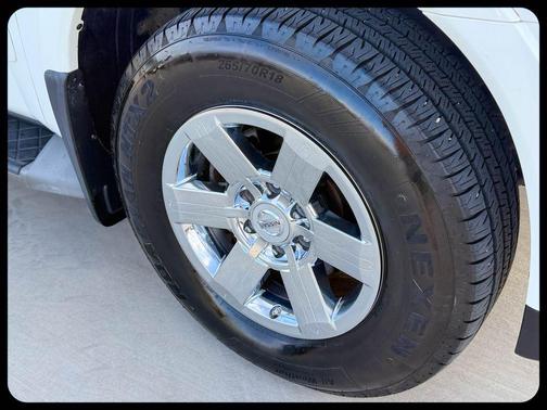 Pearl White 2015 Nissan Armada Platinum