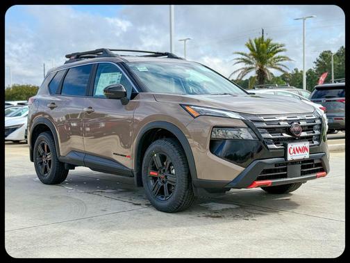 Baja Storm Metallic 2026 Nissan Rogue Rock Creek