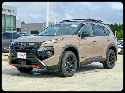 Baja Storm Metallic 2026 Nissan Rogue Rock Creek