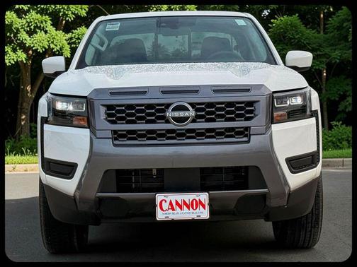 Glacier White 2026 Nissan Frontier SV