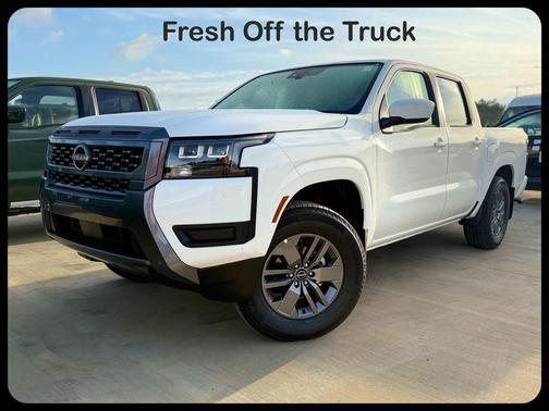 Glacier White 2026 Nissan Frontier SV