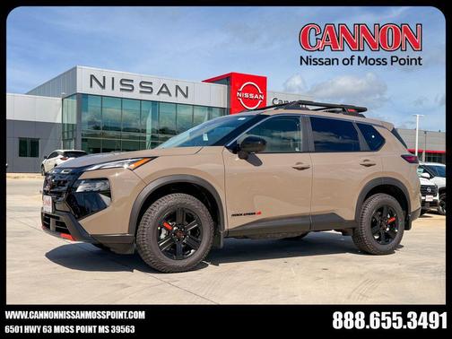 Baja Storm Metallic 2026 Nissan Rogue Rock Creek