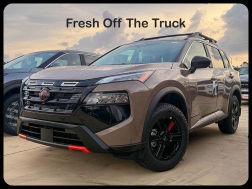 Baja Storm Metallic 2026 Nissan Rogue Rock Creek