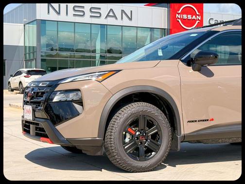 Baja Storm Metallic 2026 Nissan Rogue Rock Creek