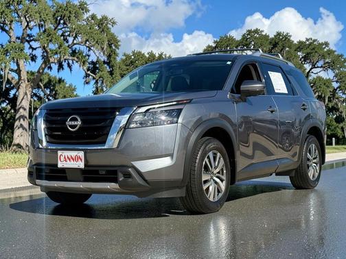 Gun Metallic 2025 Nissan Pathfinder SL FWD