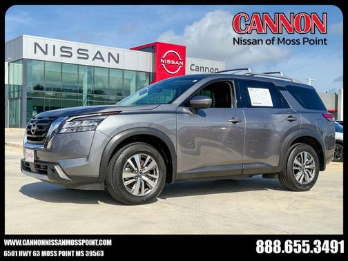 Gun Metallic 2025 Nissan Pathfinder SL FWD