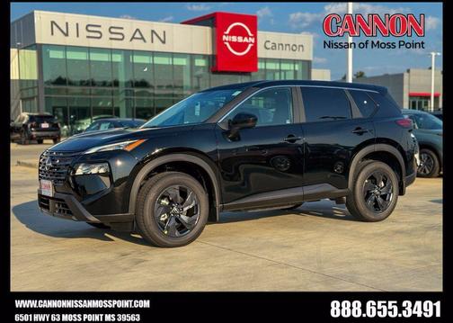 Super Black 2026 Nissan Rogue SV