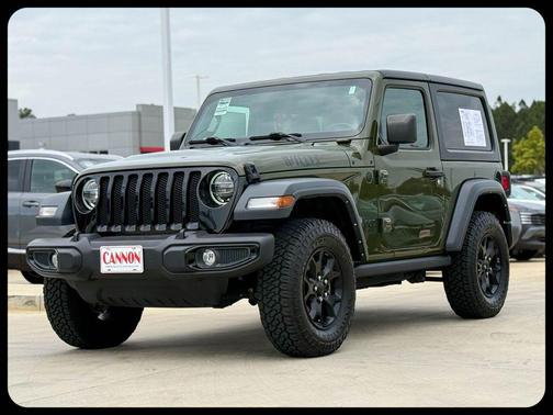 Sarge Green Clearcoat 2022 Jeep Wrangler Willys