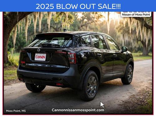Super Black 2026 Nissan Kicks S