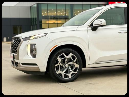 Hyper White 2022 Hyundai PALISADE Calligraphy