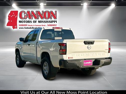 Glacier White 2026 Nissan Frontier S