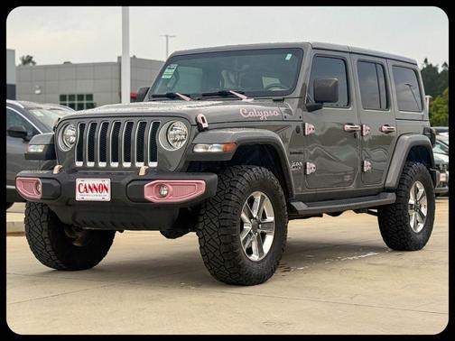 Sting-Gray Clearcoat 2020 Jeep Wrangler Unlimited Sahara