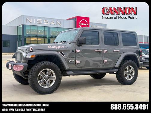 Sting-Gray Clearcoat 2020 Jeep Wrangler Unlimited Sahara