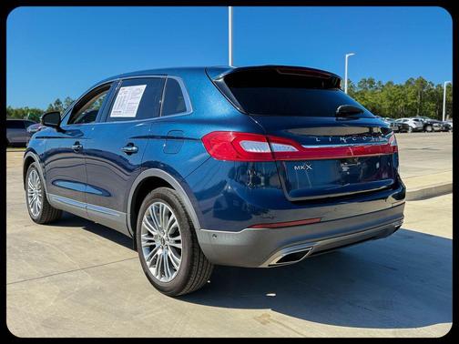Midnight Sapphire Blue Metallic 2017 Lincoln MKX Reserve