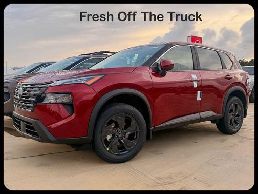 Scarlet Ember Tintcoat 2026 Nissan Rogue SV