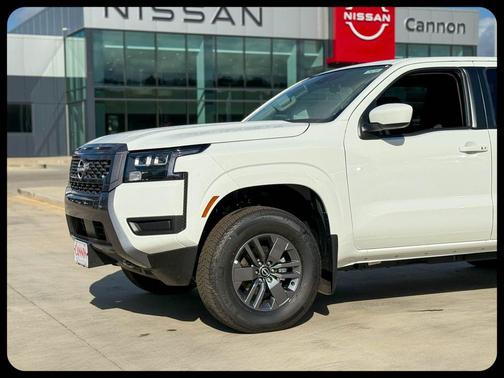 Glacier White 2026 Nissan Frontier SV