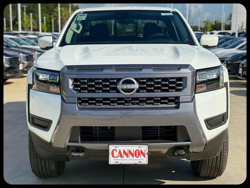 Glacier White 2026 Nissan Frontier SV