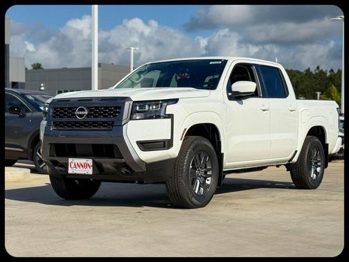 Glacier White 2026 Nissan Frontier SV