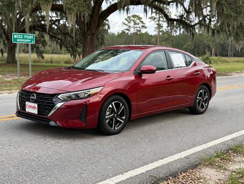 Scarlet Ember Tintcoat 2024 Nissan Sentra SV