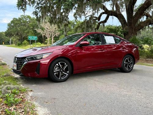 Scarlet Ember Tintcoat 2024 Nissan Sentra SV