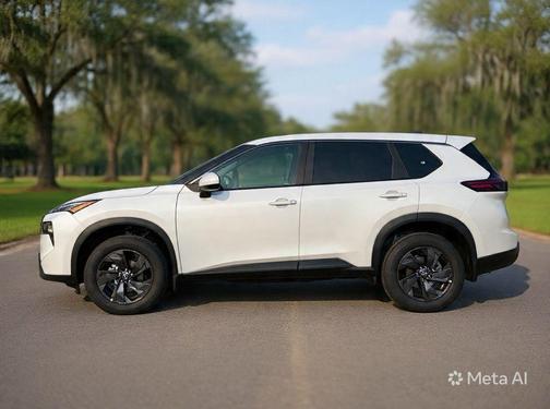 Everest White Pearl Tricoat 2026 Nissan Rogue SV
