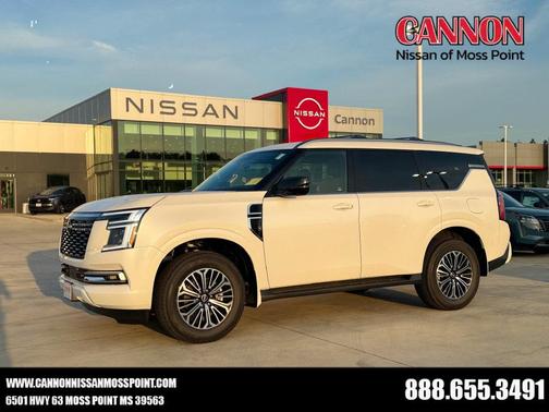 Aspen White Tricoat 2026 Nissan Armada SL