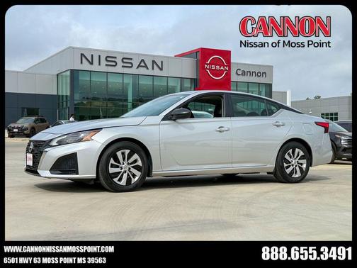 Brilliant Silver Metallic 2024 Nissan Altima S FWD