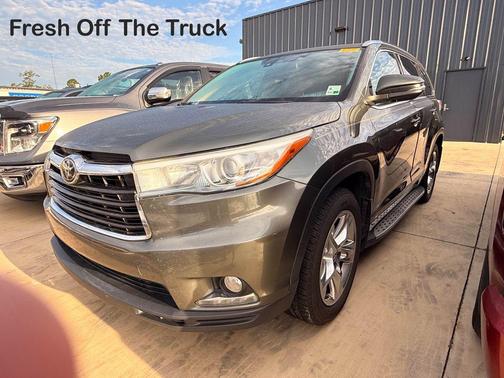 Jade Metallic 2016 Toyota Highlander Limited Platinum