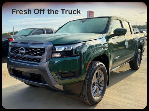 Tactical Green Metallic 2026 Nissan Frontier SV