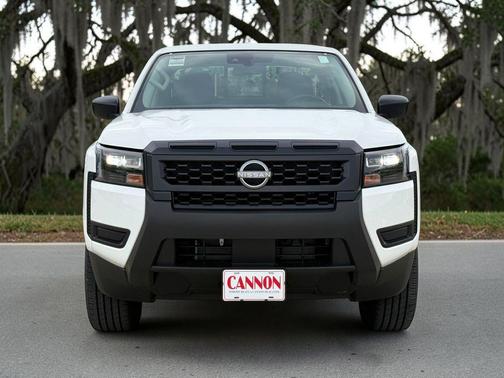 Glacier White 2026 Nissan Frontier S