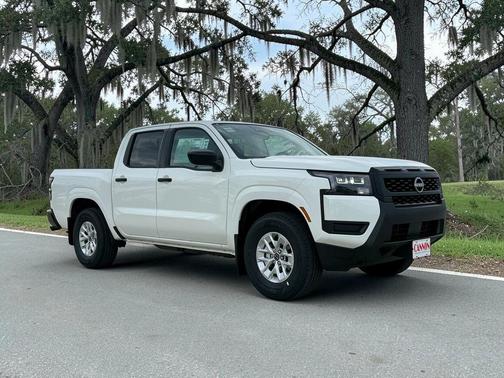 Glacier White 2026 Nissan Frontier S