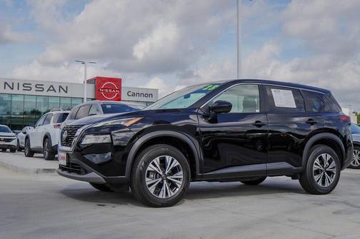 Super Black 2023 Nissan Rogue SV