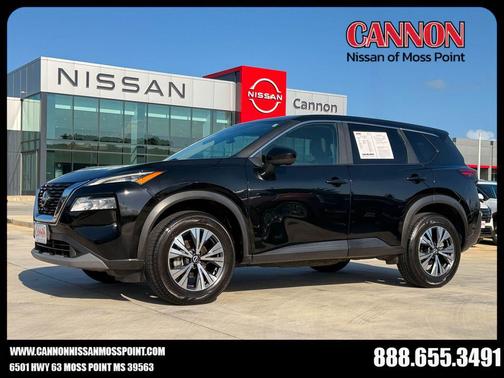 Super Black 2023 Nissan Rogue SV