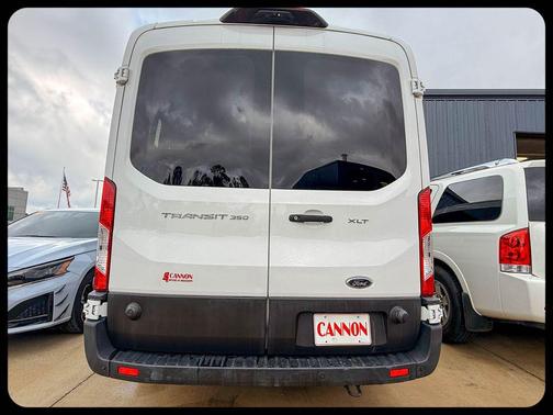 Oxford White 2024 Ford Transit-350 XLT