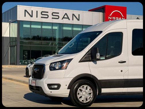 Oxford White 2024 Ford Transit-350 XLT