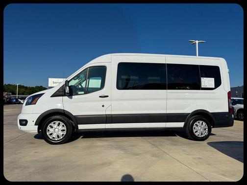 Oxford White 2024 Ford Transit-350 XLT