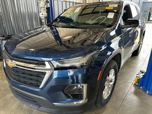 Northsky Blue Metallic 2023 Chevrolet Traverse LS