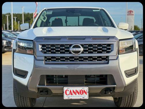 Glacier White 2026 Nissan Frontier SV