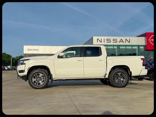 Glacier White 2026 Nissan Frontier SV